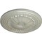 Ekena Millwork Alexa Ceiling Medallion (Fits Canopies up to 2 7/8"), Hand-Painted Flash Copper, 20 1/2"OD x 1 7/8"P CM20ALFCS - alternate 3